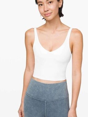 White Size 4 Align Lululemon Top